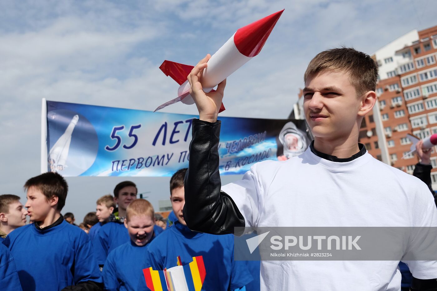 Aviation and Cosmonautics Day celebrations in Russian regions