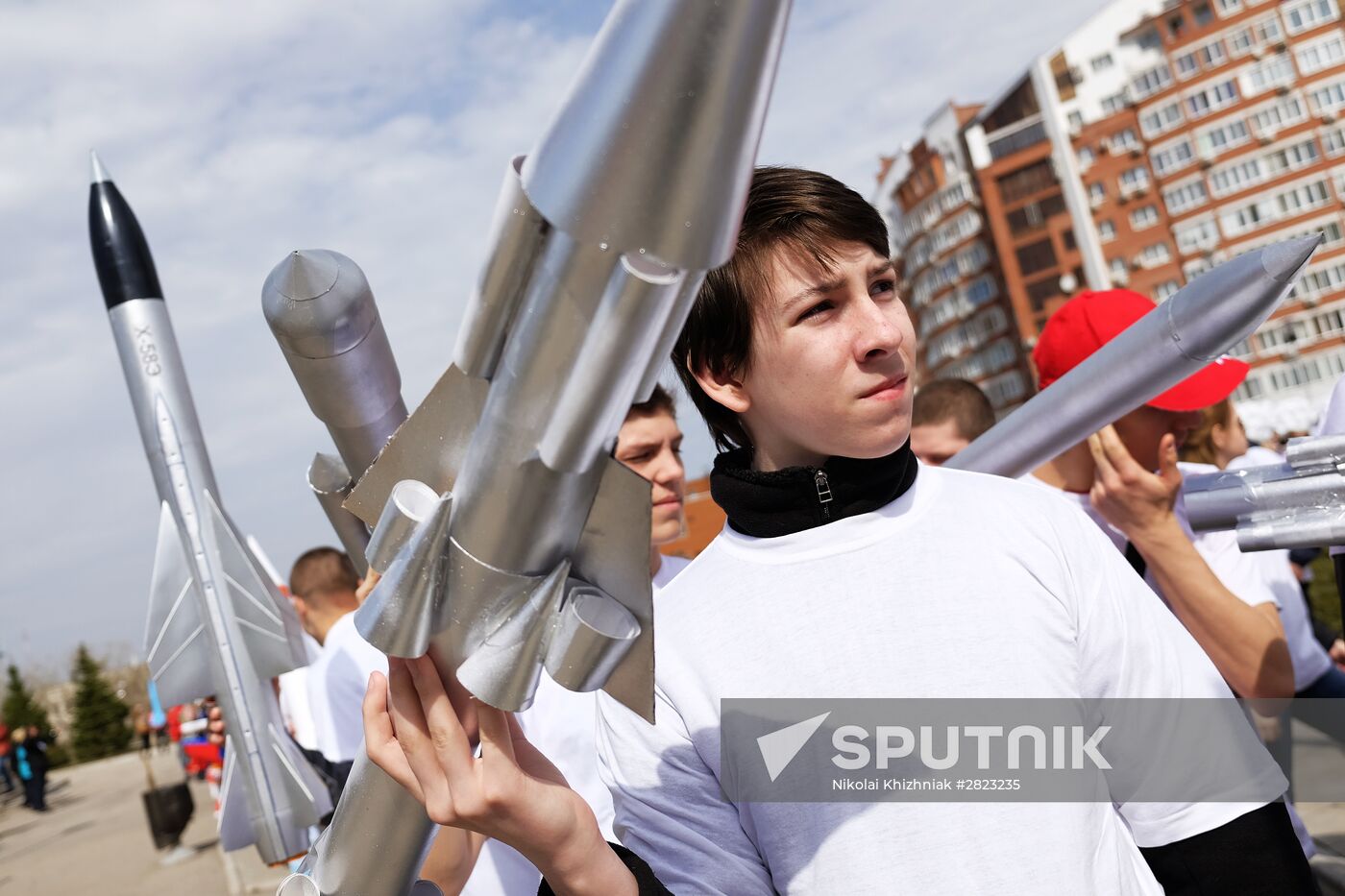 Aviation and Cosmonautics Day celebrations in Russian regions