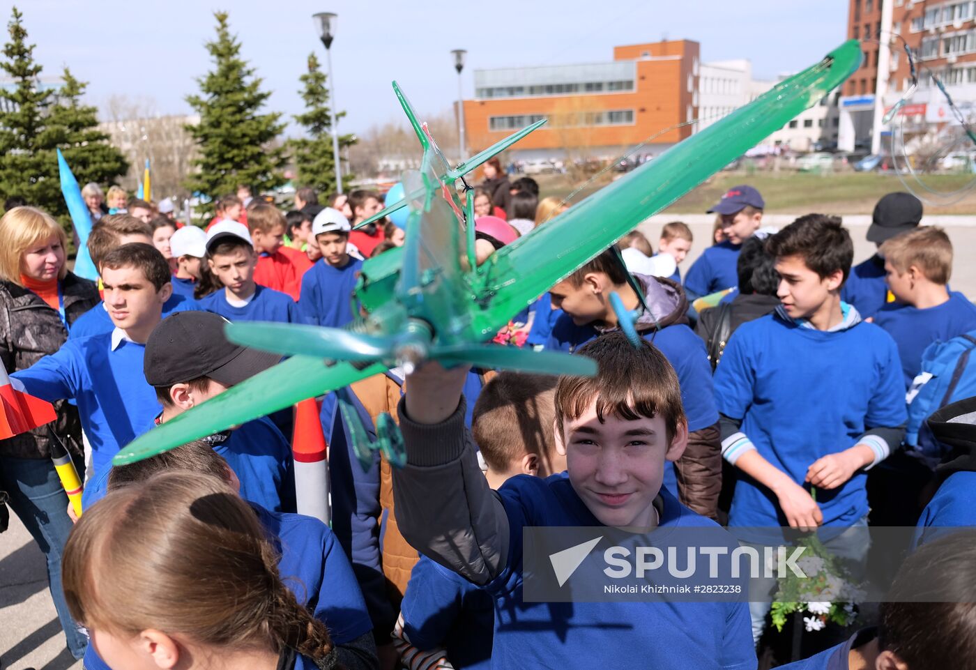 Aviation and Cosmonautics Day celebrations in Russian regions