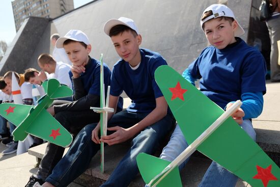 Aviation and Cosmonautics Day celebrations in Russian regions