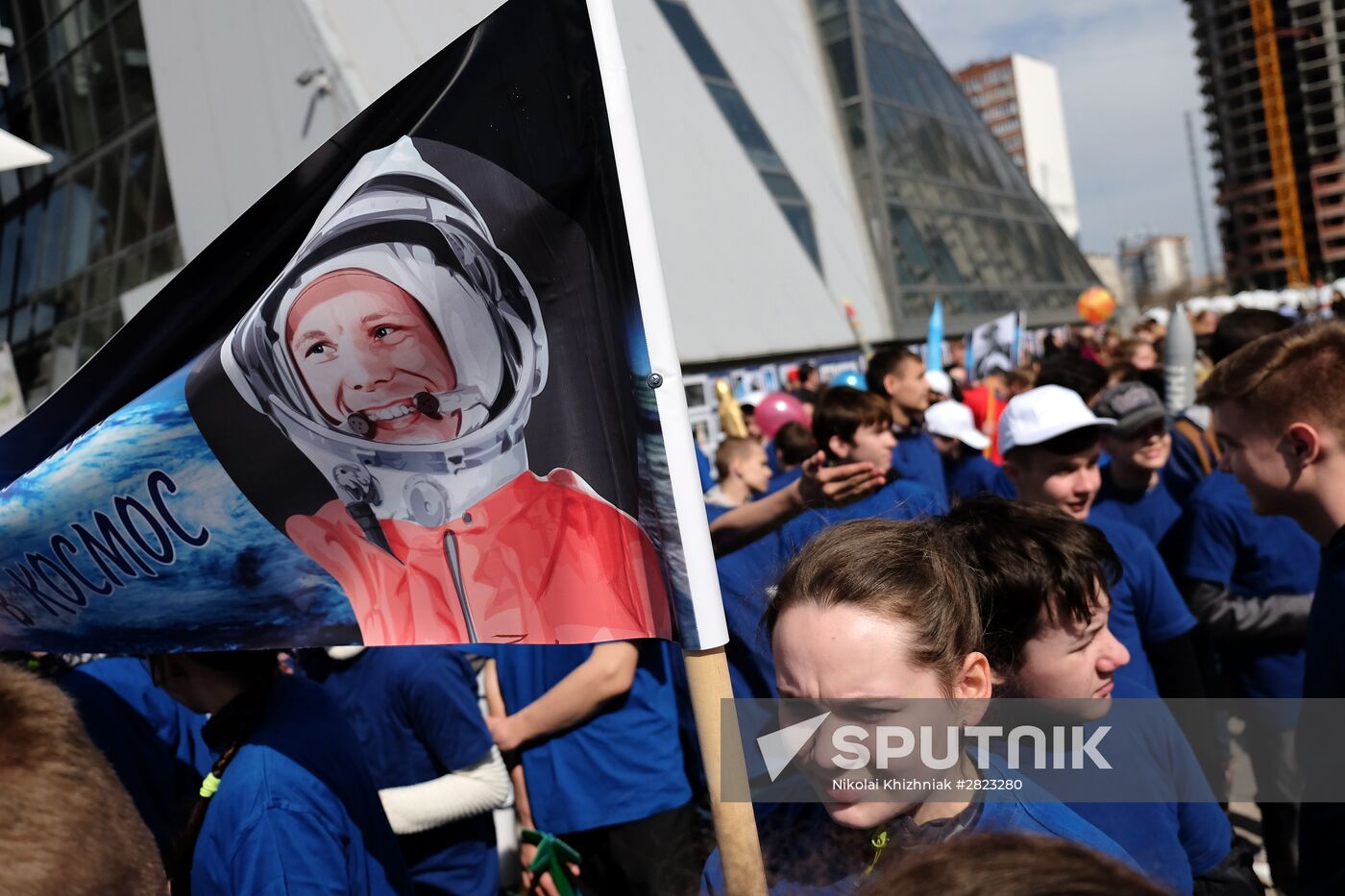 Aviation and Cosmonautics Day celebrations in Russian regions