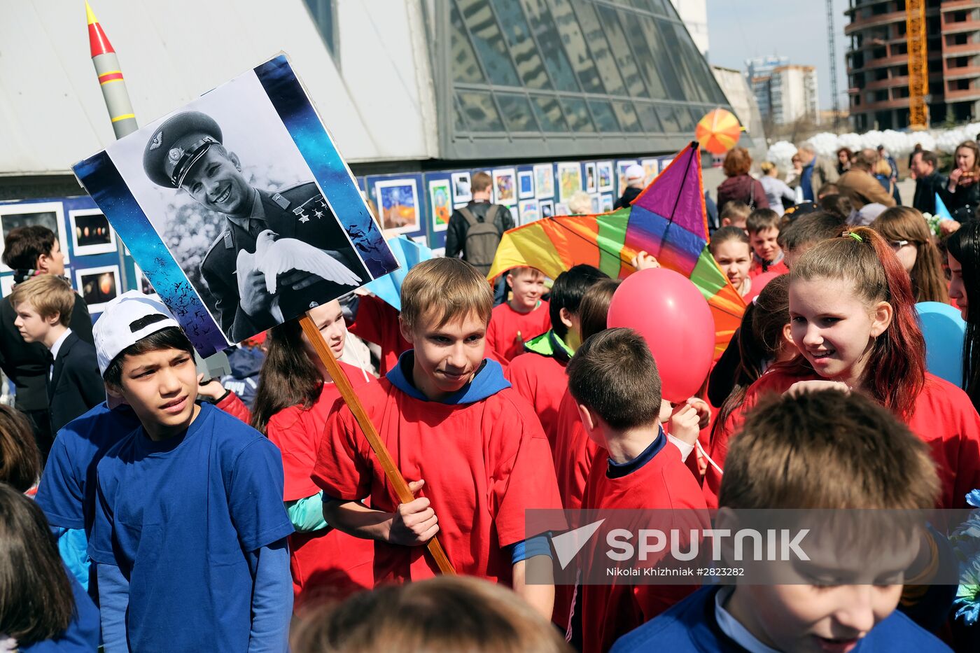 Aviation and Cosmonautics Day celebrations in Russian regions