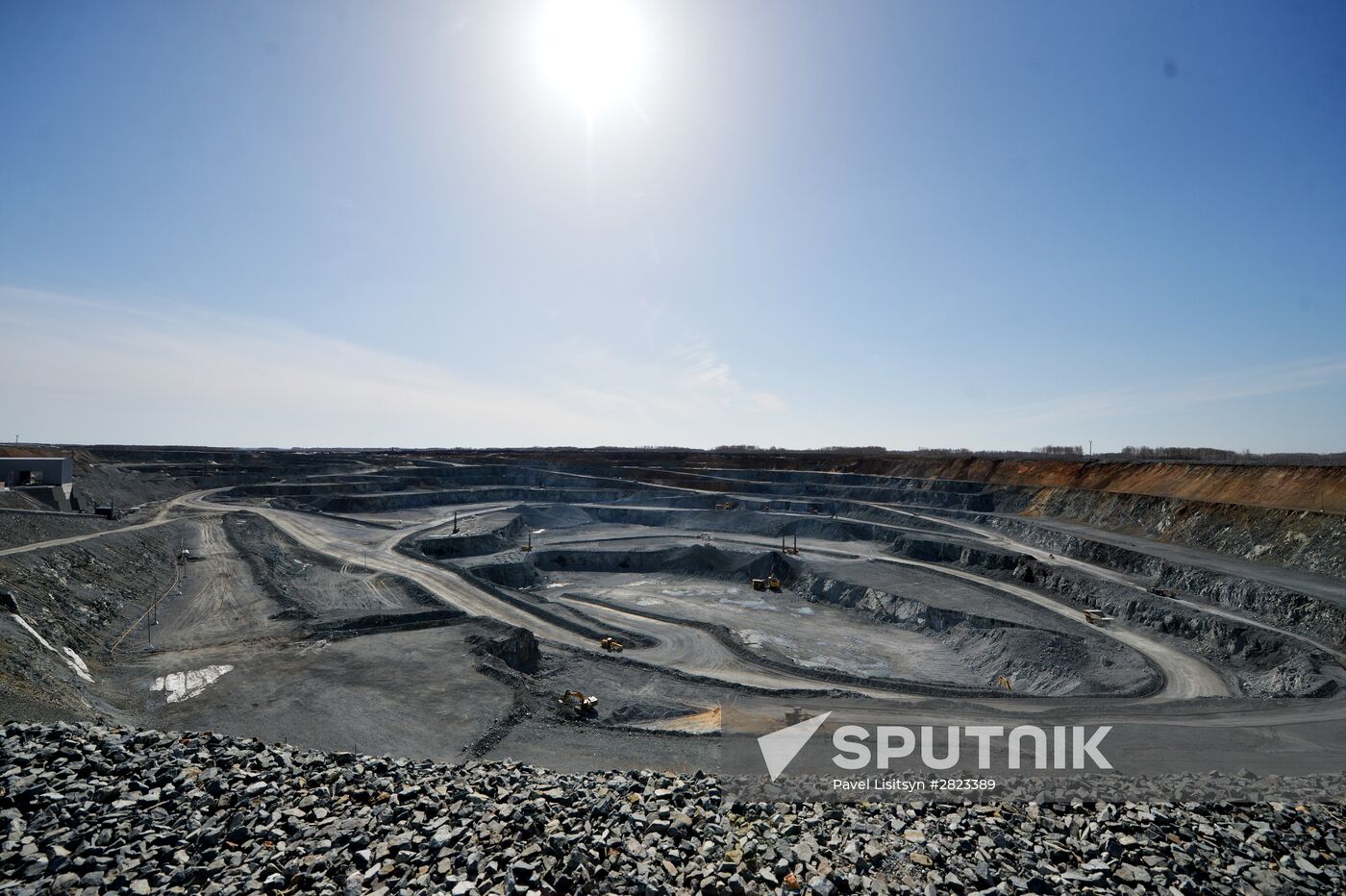 Mikheyevsky Ore Mining and Processing Works in Chelyabinsk Region