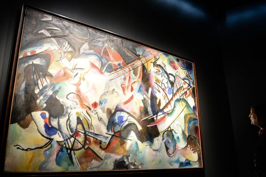 Vasily Kandinsky's exhibition "Counterpoint" in Tretyakov Gallery