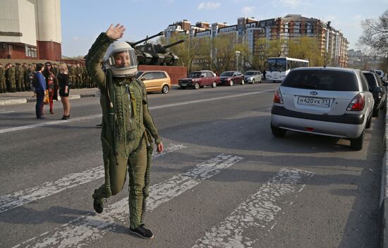 Aviation and Cosmonautics Day celebrations in Russian regions