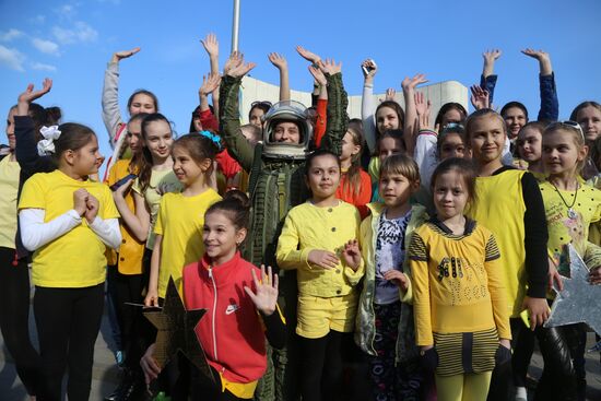 Aviation and Cosmonautics Day celebrations in Russian regions
