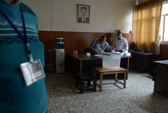 Parliamentary elections in Syria