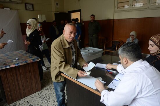 Parliamentary elections in Syria