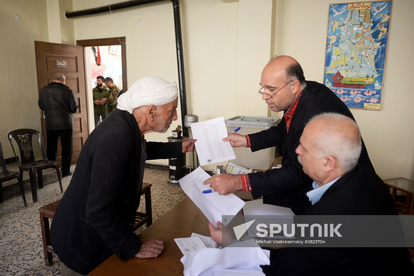 Parliamentary elections in Syria