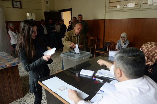 Parliamentary elections in Syria