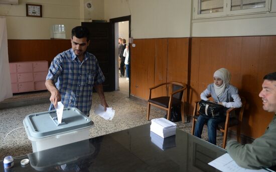 Parliamentary elections in Syria
