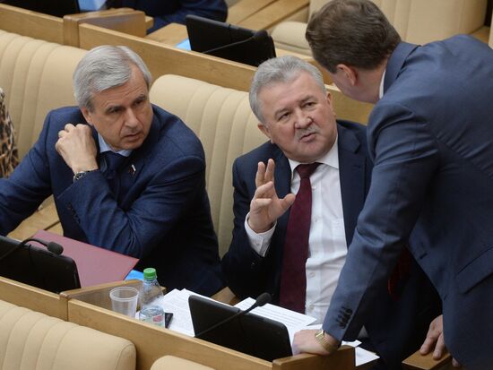 State Duma plenary session