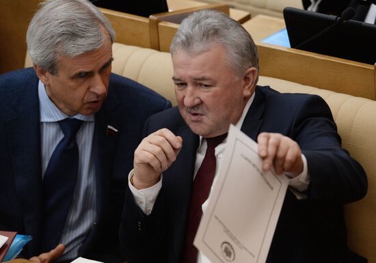 State Duma plenary session