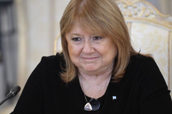 Foreign Minister Sergey Lavrov meets with Foreign Minister of Argentina Susana Malcorra