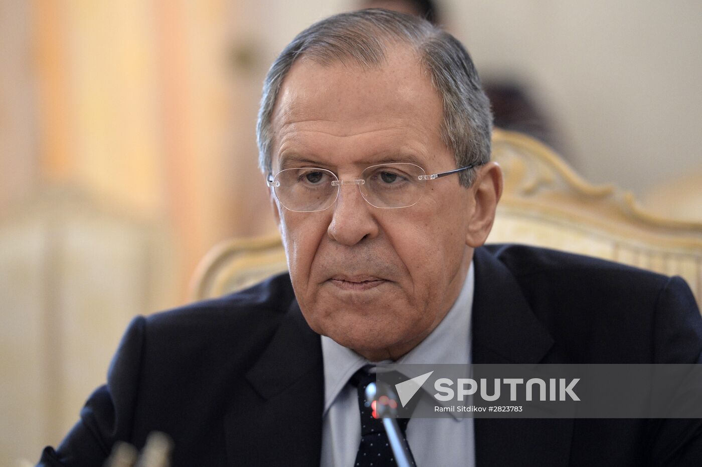 Foreign Minister Sergey Lavrov meets with Foreign Minister of Argentina Susana Malcorra