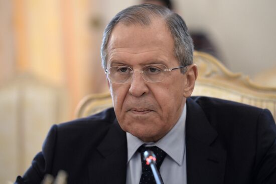 Foreign Minister Sergey Lavrov meets with Foreign Minister of Argentina Susana Malcorra