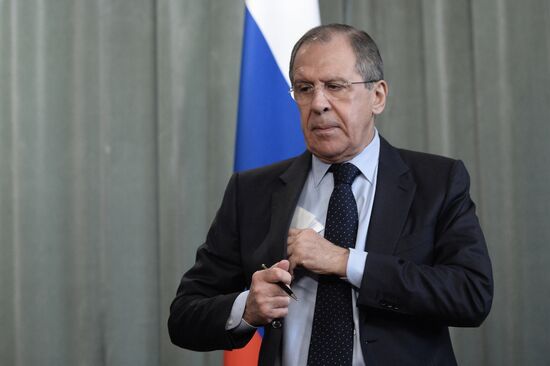 Foreign Minister Sergey Lavrov meets with Foreign Minister of Argentina Susana Malcorra