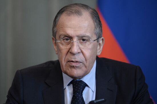 Foreign Minister Sergey Lavrov meets with Foreign Minister of Argentina Susana Malcorra