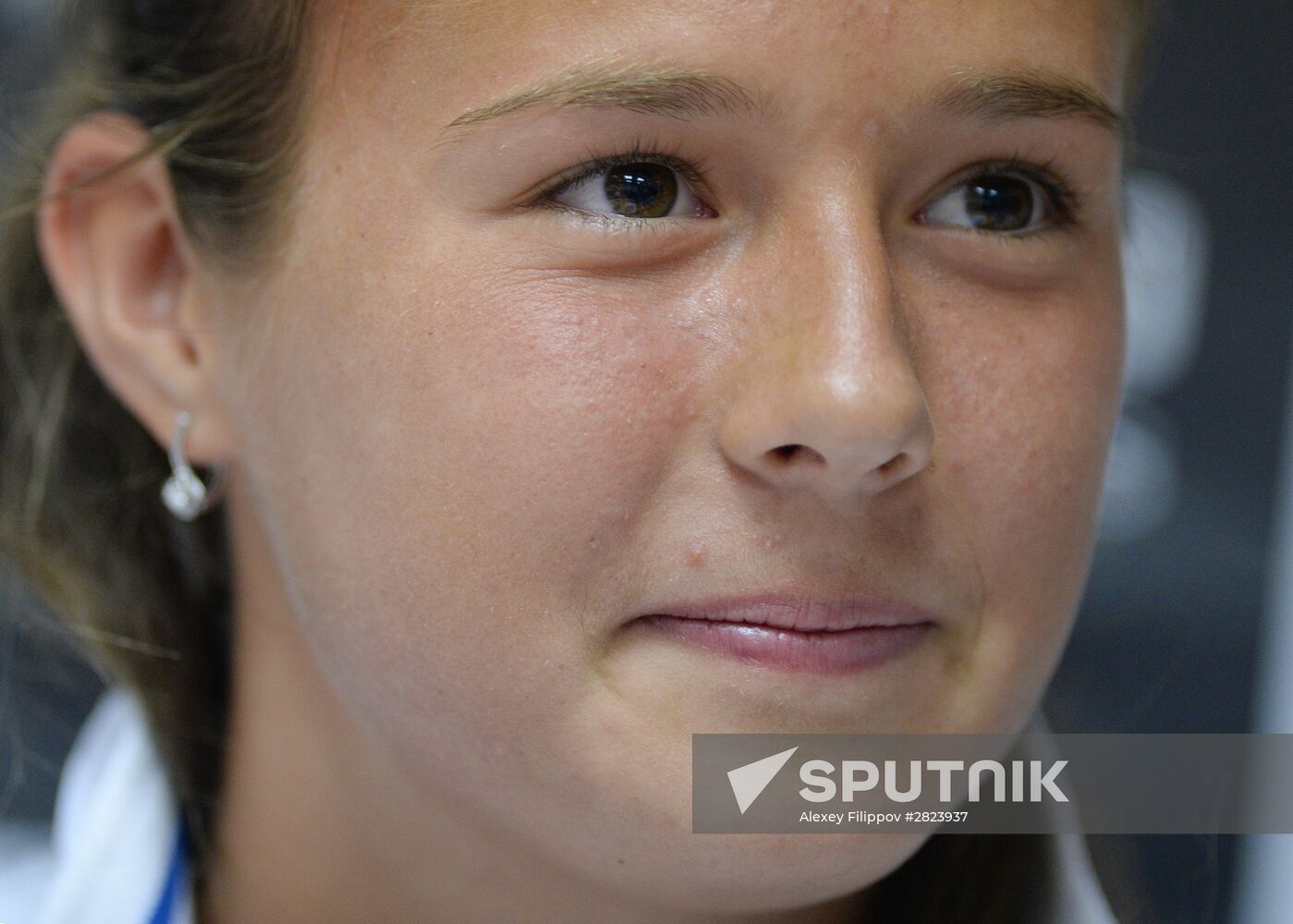 Tennis. Federation Cup. Russia vs. Belarus. News conference