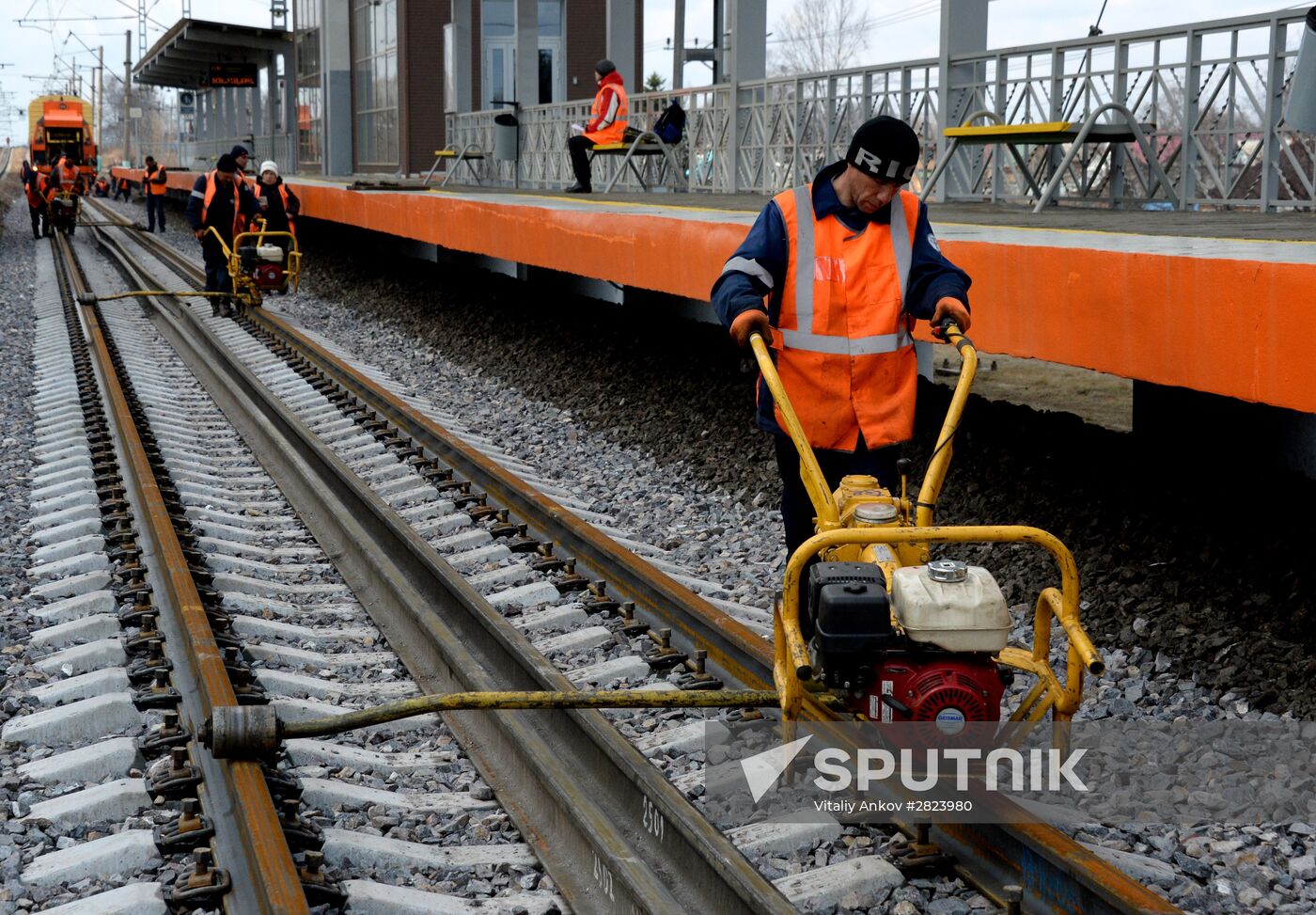 Summer railway track repair campaign by Far Eastern Railway
