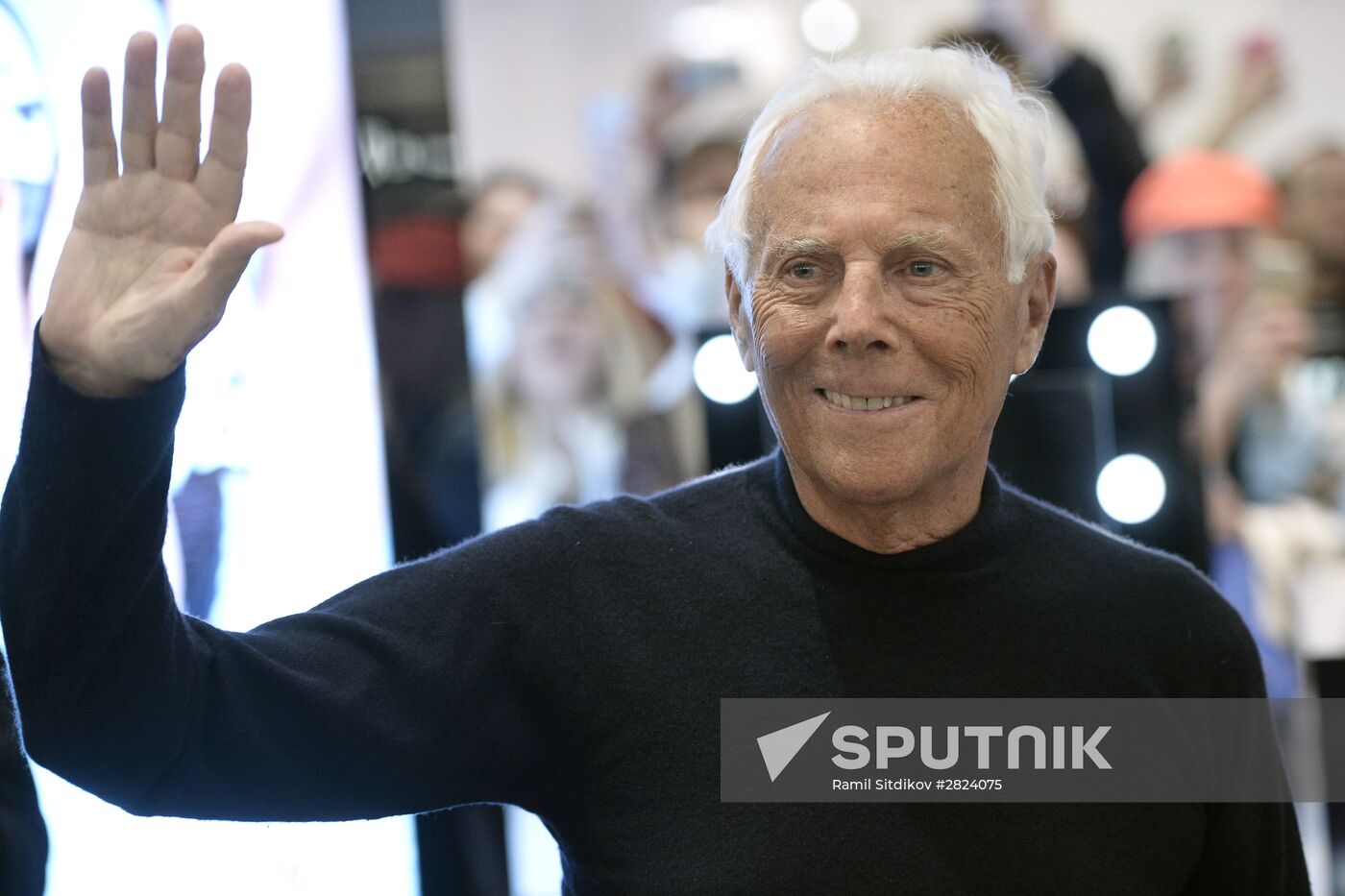 Meeting with Giorgio Armani