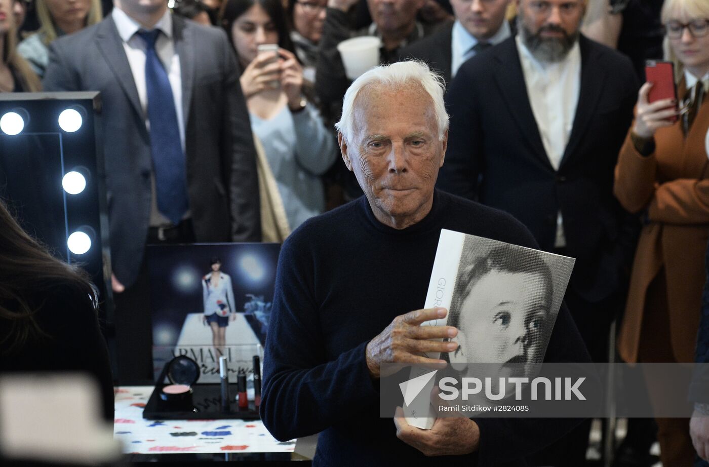 Meeting with Giorgio Armani