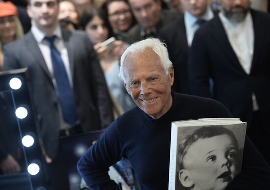 Meeting with Giorgio Armani