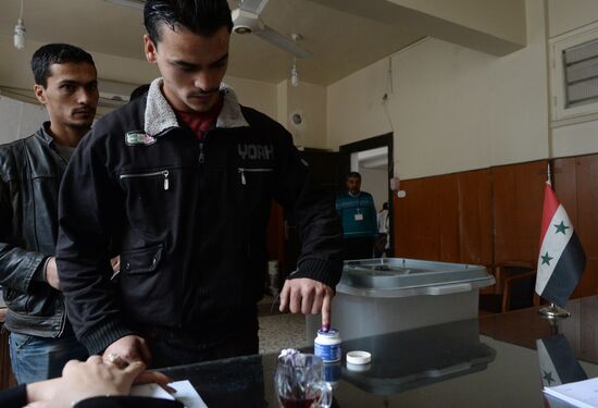 Parliamentary elections in Syria