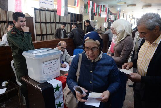 Parliamentary elections in Syria
