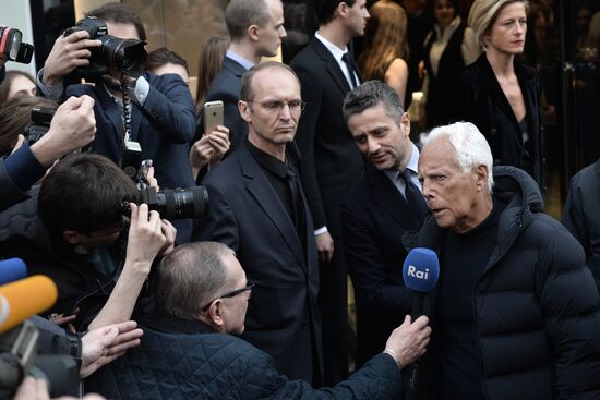 Meeting with Giorgio Armani