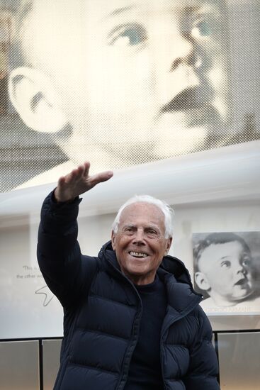Meeting with Giorgio Armani