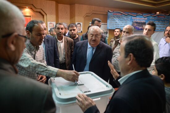 Parliamentary elections in Syria