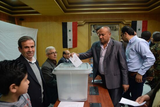 Parliamentary elections in Syria