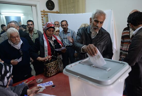 Parliamentary elections in Syria