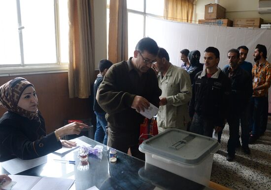 Parliamentary elections in Syria