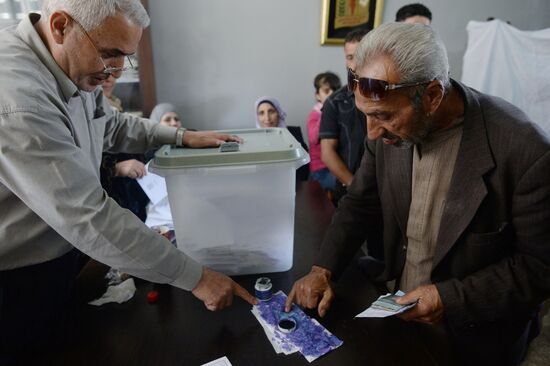 Parliamentary election in Syria