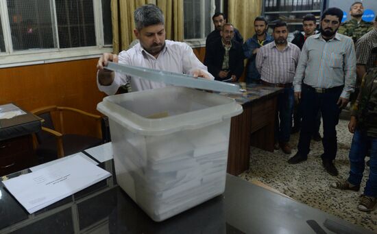 Parliamentary election in Syria