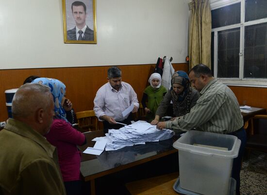 Parliamentary election in Syria
