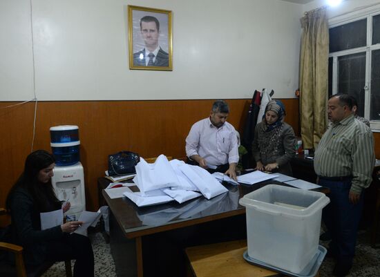 Parliamentary election in Syria