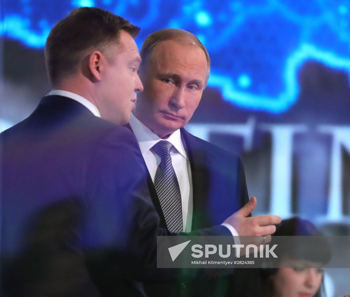 Direct Line with Vladimir Putin