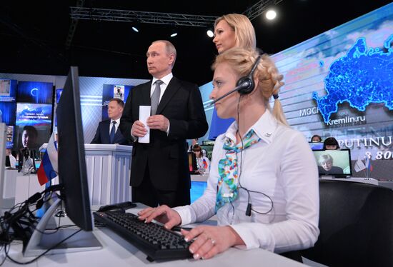 Direct Line with Vladimir Putin