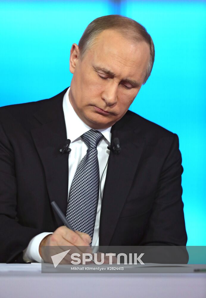 Direct Line with Vladimir Putin