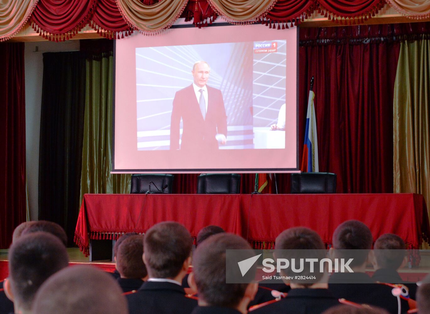 Broadcast of Direct Line with Vladimir Putin