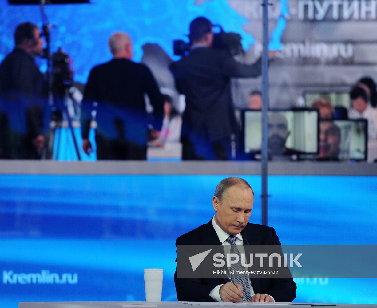Direct Line with Vladimir Putin