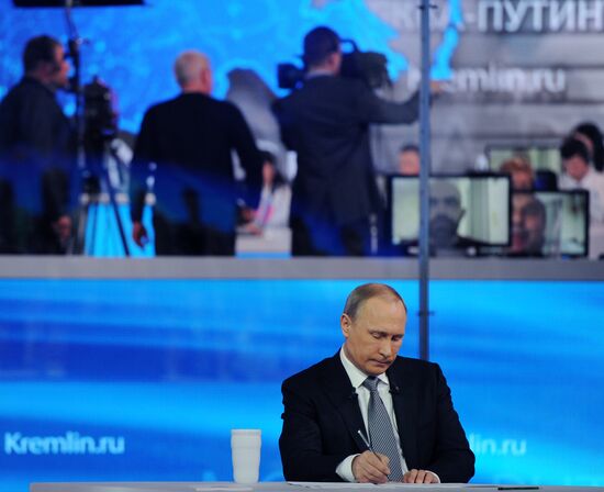 Direct Line with Vladimir Putin