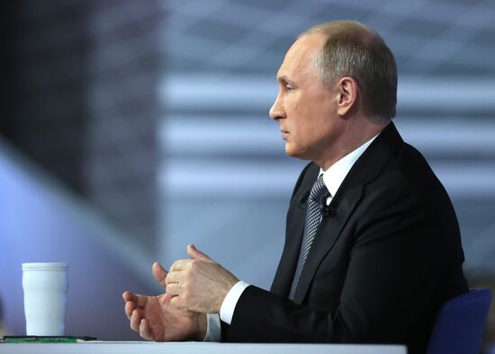 Direct Line with Vladimir Putin