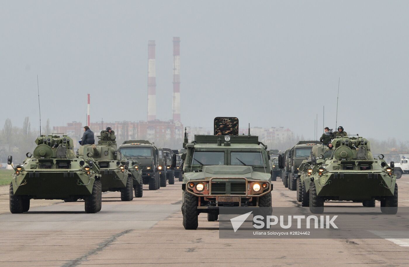 Victory Parade rehearsal in Russian cities