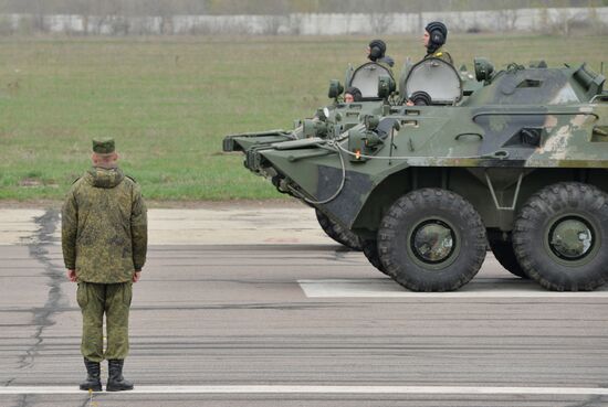 Victory Parade rehearsal in Russian cities
