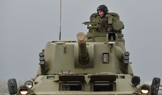 Victory Parade rehearsal in Russian cities