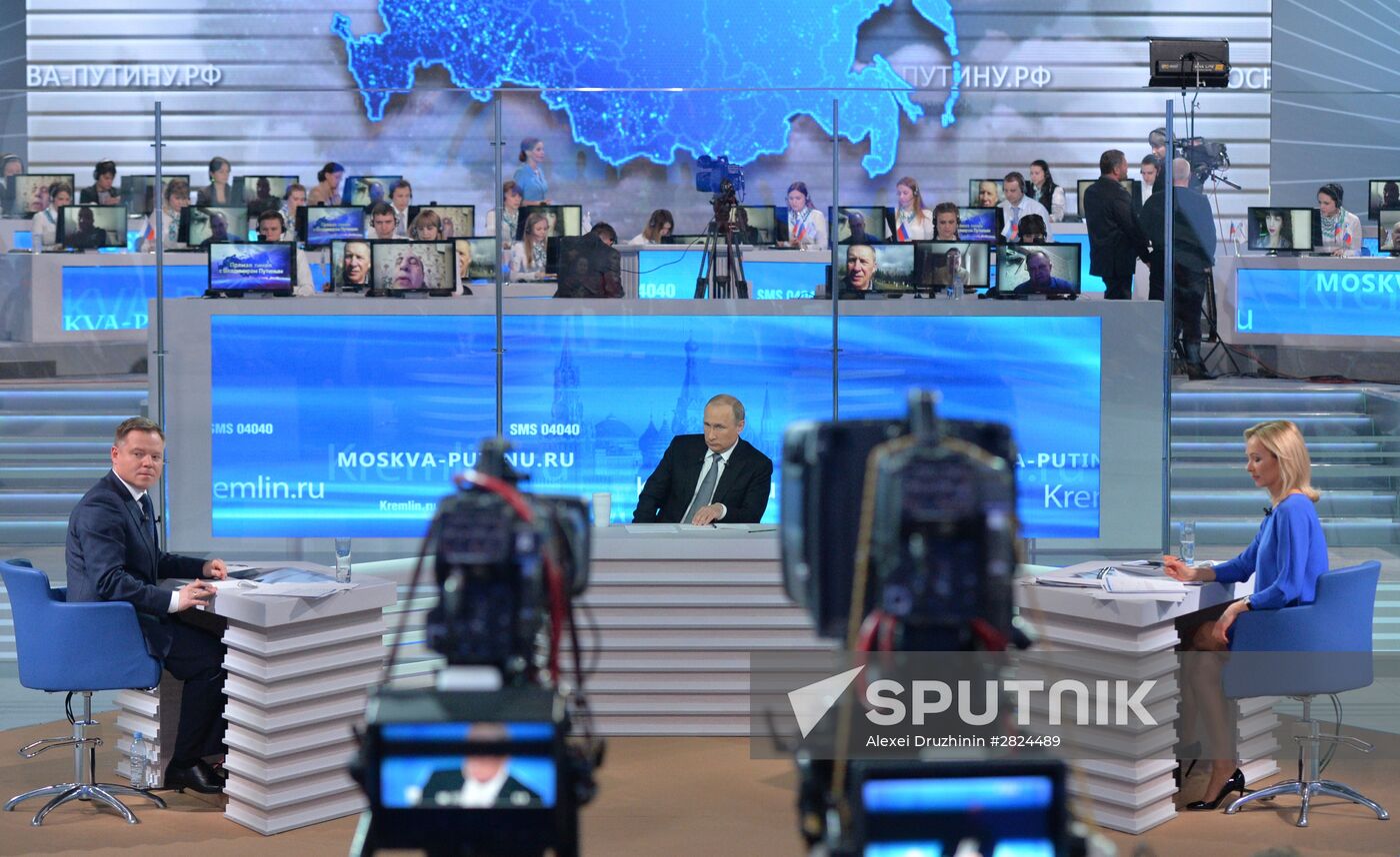 Direct Line with Vladimir Putin